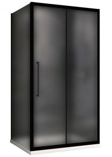 Душевой уголок ABBER Schwarzer Diamant AG30100BMH-S100BM 100x100см чёрный